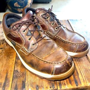 Irish Setter (Red Wing) Soft paw 3906 Brown Leather Shoes Waterproof Men's 10D